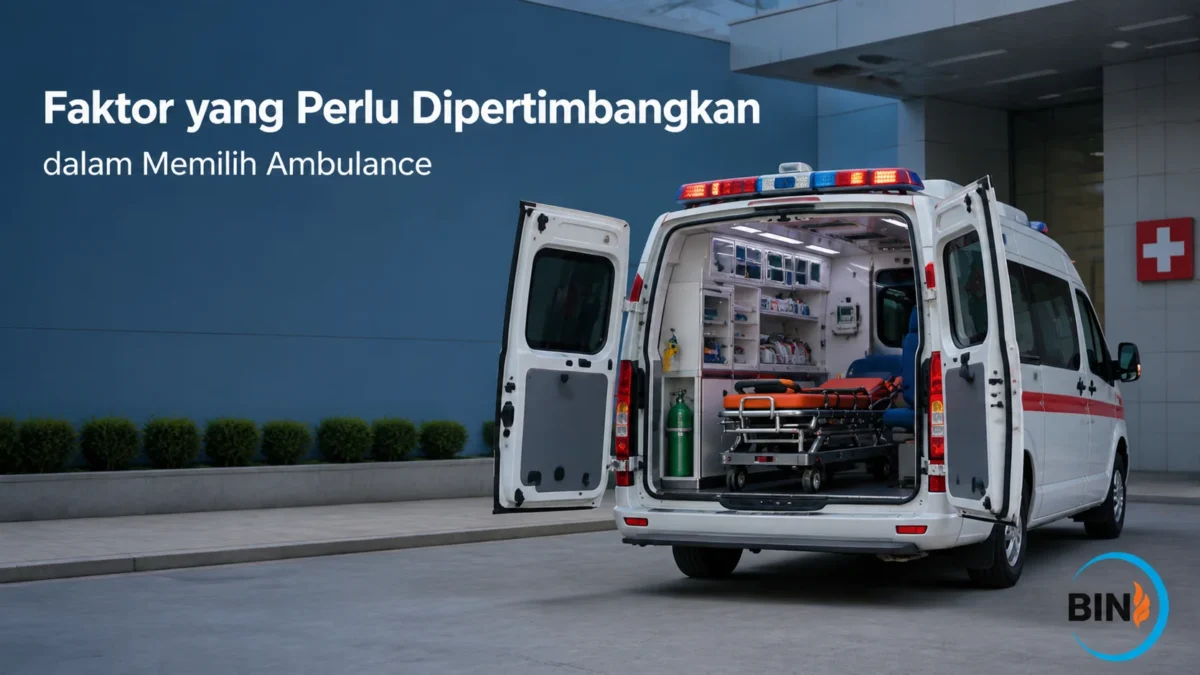 Faktor Memilih Ambulance Sesuai Kebutuhan Medis