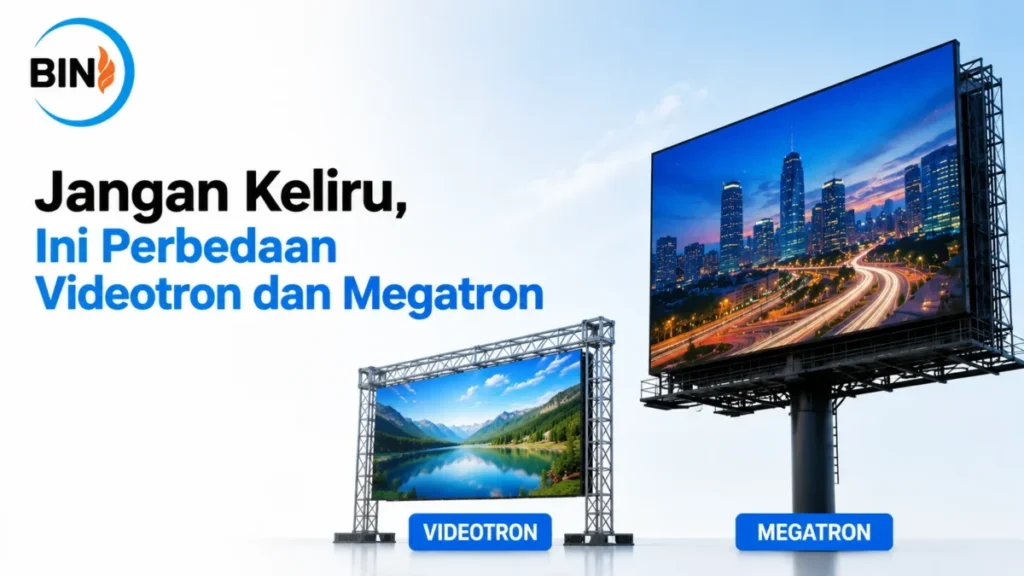 Perbedaan Videotron dan Megatron untuk kebutuhan indoor dan outdoor