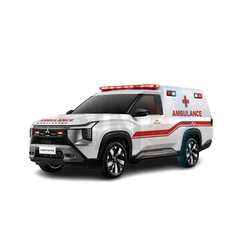 thumbnail dua produk mobil jenazah lainnya mitsubishi triton dan mitsubishi destinator