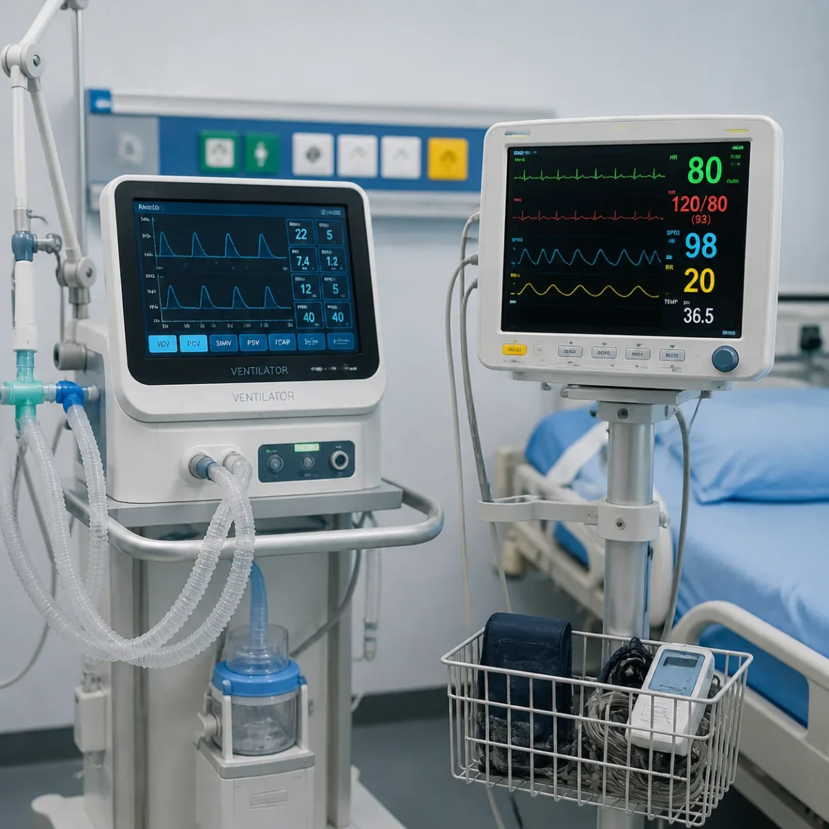 Ambulance ICU untuk Pengadaan Pemerintah dengan sistem oksigen ganda, suction terpusat, dan perlengkapan pendukung medis darurat untuk menunjang layanan perawatan intensif.