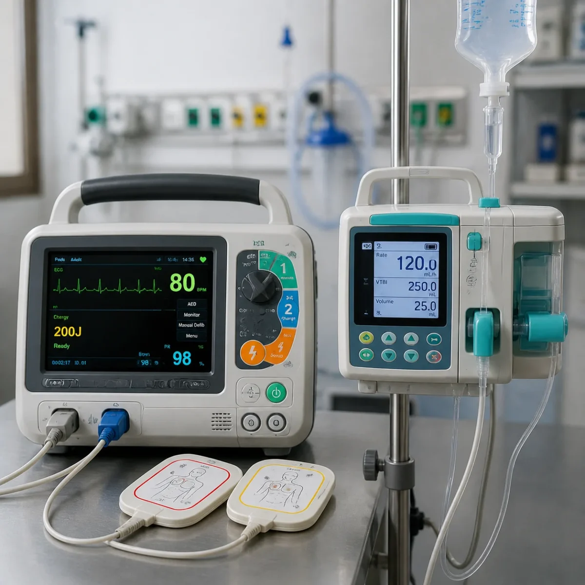 Ambulance ICU untuk Pengadaan Pemerintah dengan sistem oksigen ganda, suction terpusat, dan perlengkapan pendukung medis darurat untuk menunjang layanan perawatan intensif.