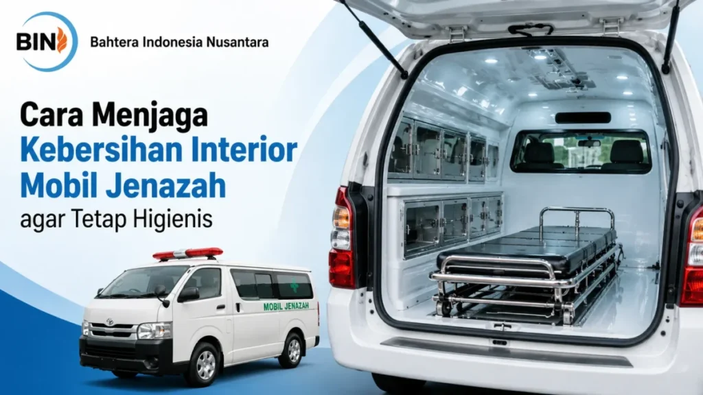 Supplier Kendaraan Medis Pemerintah untuk mobil jenazah yang higienis.