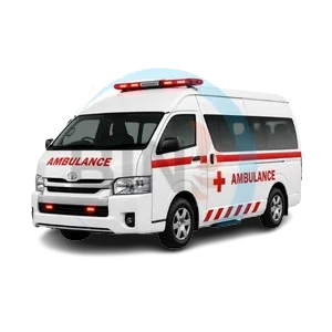 deluxe toyota hiace ambulance premium dengan interior mewah