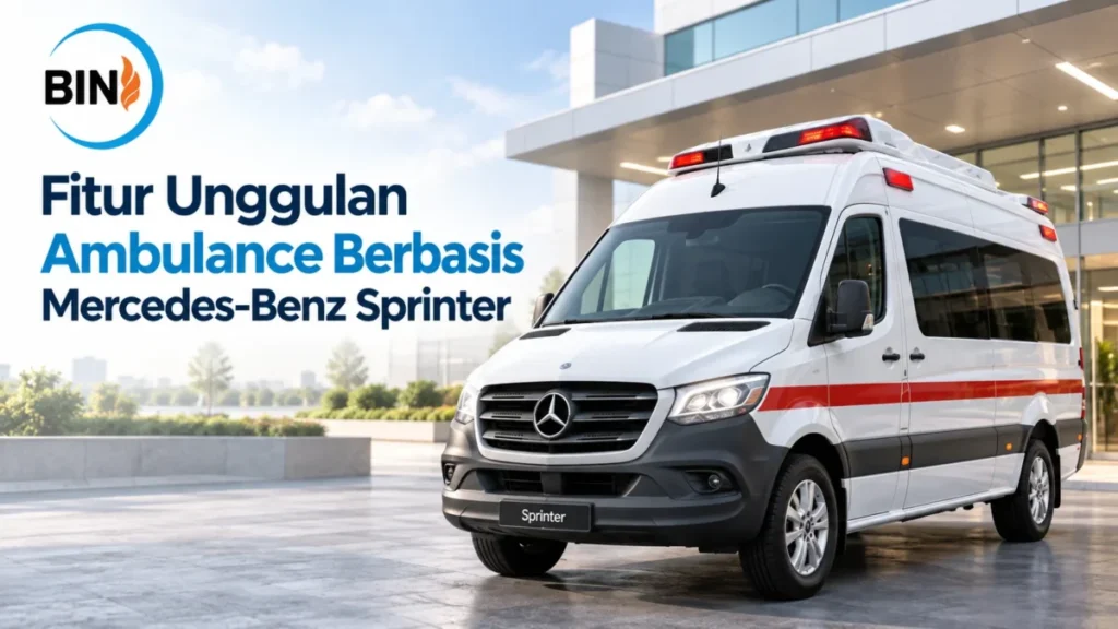 Mercy Sprinter 414 A3 Ambulance VVIP untuk kebutuhan layanan medis