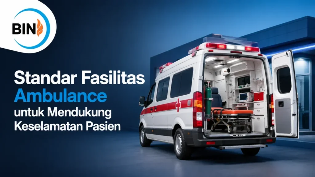 Ambulance Emergency Standar Medis untuk mendukung keselamatan pasien
