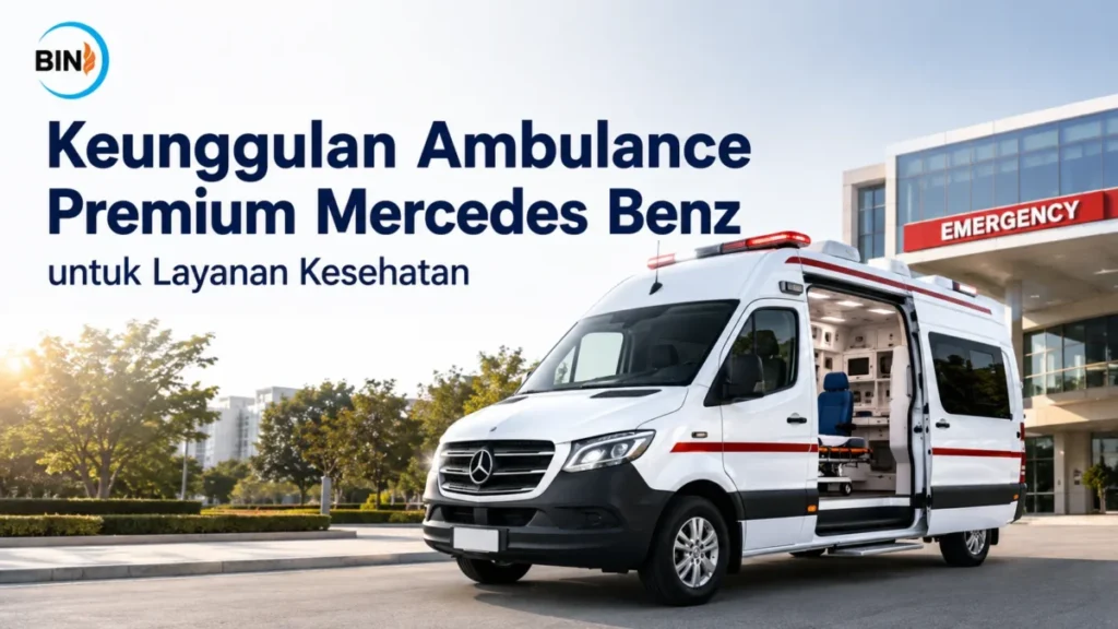 Ambulance Mercy Sprinter E-Katalog LKPP untuk layanan kesehatan