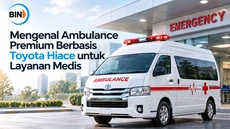 Ambulance Toyota Hiace Premium E-Katalog untuk layanan medis
