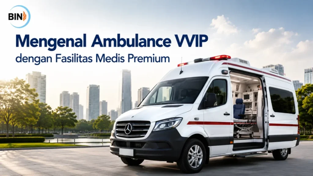 Mercy Sprinter 414 A3 Ambulance VVIP dengan fasilitas medis premium