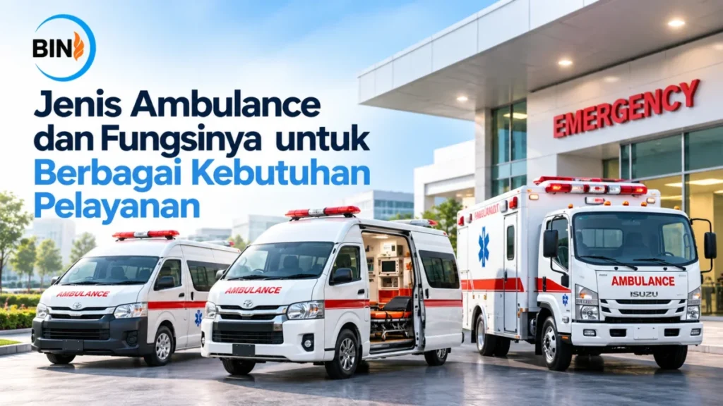 Solusi Kendaraan Ambulance Medis untuk berbagai kebutuhan pelayanan kesehatan
